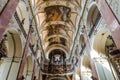 The ceiling of St. Nicholas Church, Prague Royalty Free Stock Photo