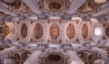 Ceiling of Stephen Church in Passau, Germany.