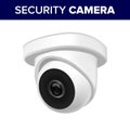 Ceiling Supervision Security Video Camera Vector