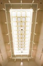 Ceiling in Thai colonial style architecture Royalty Free Stock Photo