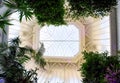 Ceiling of a Victorian glasshouse Royalty Free Stock Photo