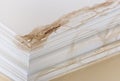 Ceiling Water damage Royalty Free Stock Photo