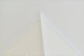 Ceiling white classic polyurethane molding, wall corner