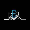 CEJ Real State logo design, CEJ simple and modern logo. Royalty Free Stock Photo