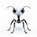 3d Cel Shaded Ant On White Background Full Body Shot