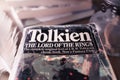 Celadna, Czechia - 04.03.2021: Vintage paperback edition of Tolkien`s Lord Of The Rings