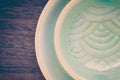 Celadon green ceramic Royalty Free Stock Photo
