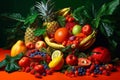Fresh From the Earth: A Cornucopia of Fruits and Vegetables