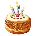 Celebrate birthday cake