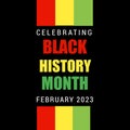 Celebrate Black History Month African American illustration Royalty Free Stock Photo