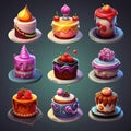 celebrate cake birthday ai generated