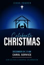 Celebrate Christmas, church insta templates