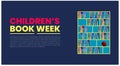 Celebrating Children's Book Week templet design