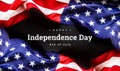 Celebrating Independence Day. United States of America USA flag background for 4th of July