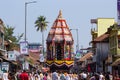 Celebrating Maha Rathotsava of Goddess Sharadamba Royalty Free Stock Photo