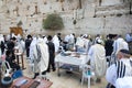 Celebrating sukkot at the Western Wall