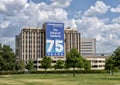 Celebrating the 75th anniversary of UTSouthwestern Medical Center, Dallas. Texas