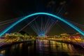 Celebrating 2023 on Tyneside Royalty Free Stock Photo