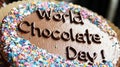 Celebrating World Chocolate Day with a Festive Sprinkled Cake