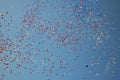 Celebration Balloons Released Royalty Free Stock Photo