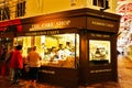 The cake shop, celebration cakes, Oxford covered market Royalty Free Stock Photo