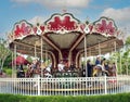 Celebration City Carousel Vintage Ride Royalty Free Stock Photo