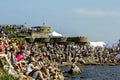 Celebration of the day of Naval forces in Kronstadt at Fort Cons