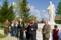 The celebration of the Day of victory in the 1941-1945 war in the Kaluga region of Russia.