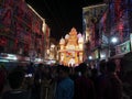Celebration of `Durga Puja` religious festival in Khulna city, Bangladesh.