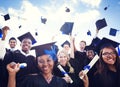 Celebration Education Graduation Student Success Concept Royalty Free Stock Photo