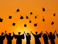 Celebration Education Graduation Student Success Concept Royalty Free Stock Photo