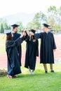 Celebration Education Graduation Student Success Learning Concept Royalty Free Stock Photo