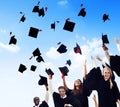 Celebration Education Graduation Student Success Learning Concept Royalty Free Stock Photo