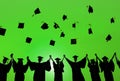 Celebration Education Graduation Student Success Learning Concep Royalty Free Stock Photo