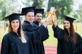 Celebration Education Graduation Student Success Learning Concept Royalty Free Stock Photo