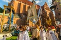 Celebration the Feast of Corpus Christi in Krakow