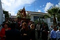 Celebration of the festivities of Santa Catalina Saint Catherine in El Granado.