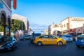 Celebration and fun at Venice Beach, landmark of Los Angeles, California, USA. Tourism in California Royalty Free Stock Photo