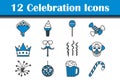 Celebration Icon Set Royalty Free Stock Photo