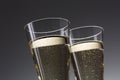 Celebration new year's eve with champagne Royalty Free Stock Photo