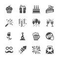 Celebration and party icon set 3, vector eps10