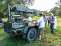 The celebration of a Russian military holiday - the day of airborne forces on 2 August 2016 in the village Kremenskaya Kaluga