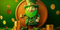 elebration on the 17th March of the St. Patrick\'s Day