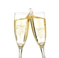 Celebration toast with champagne