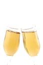 Celebration toast with champagne Royalty Free Stock Photo