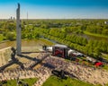 9 may celebration in Riga, Latvia. Victory day. Royalty Free Stock Photo