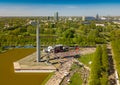 9 may celebration in Riga, Latvia. Victory day. Royalty Free Stock Photo