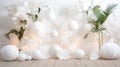 celebration white party background