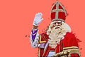 Sinterklaas, Saint Nicolas Posing illustration