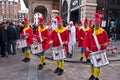 Celebrations for Mr Punch's 350th birthday. Royalty Free Stock Photo